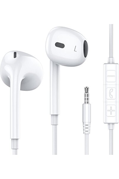 Generic Wired Earphone with Microphone In-Ear Headphones with Mic | Noise Isolation | 3.5mm Jack