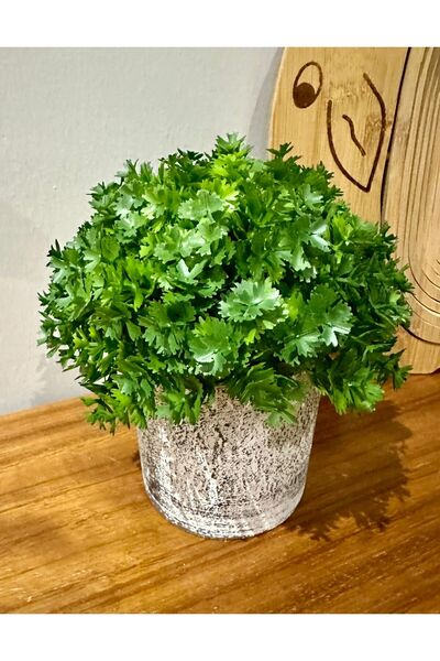 FB Cup تصميم عصري: أزرق بلون الكوبالت نباتات اصطناعية زخرفية 17 سم