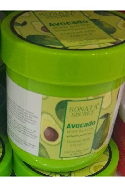 SONATA SECRET زبدة للجسم مع زبدة الأفوكادو وفيتامين هـ - 250 مل