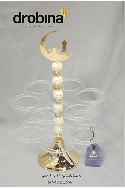 drobina Dropina 12-piece gold cup holder