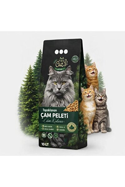 Happy Cat 10 Litre Topaklanan Çam Peleti Kedi Kumu ( 1 Adet )