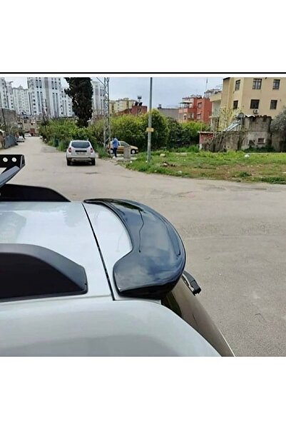 DEMİRTUNİNG Dacia Duster 1 2009-2017 Arası Uyumlu Parlak Siyah Boyalı Fiber S...