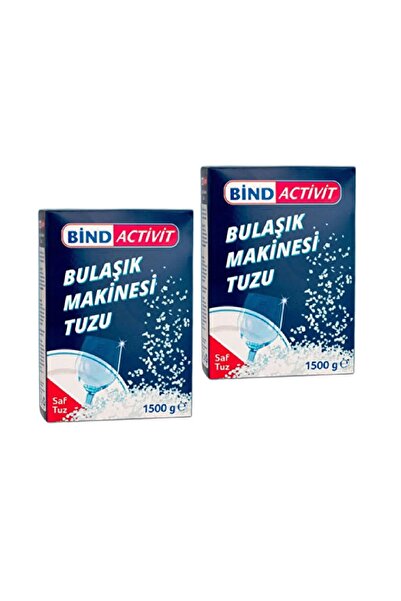 BİND Activit Bulaşık Makinesi Tuzu 1500 gr 2 ADET