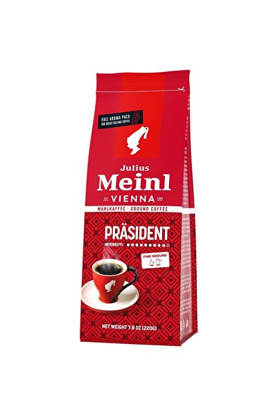 Genel Markalar Präsident Blend Öğütülmüş Filtre Kahve, Orta Kavrulmuş, Yumuşa...