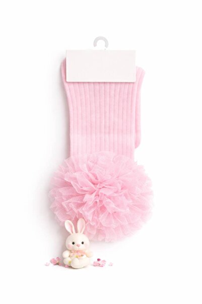 SÜSLÜ KİDS جوارب أنيقة من التول المكشكش للفتيات