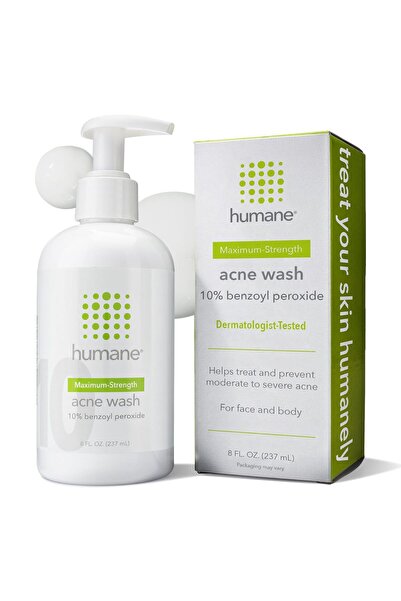 humane Benzoyl Peroxide Acne Body Wash - 10%