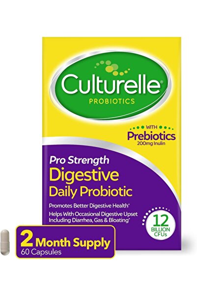 CULTURELLE كبسولات بروبيوتيك يومية عالية الفعالية لصحة الجهاز الهضمي والمناعة...