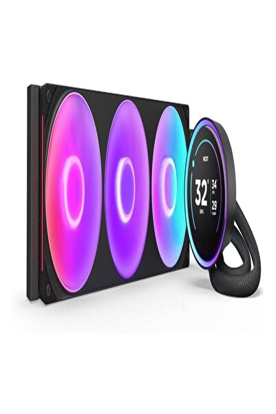 Nzxt Kraken Elite 360 RGB 2024 - AIO CPU Sıvı Soğutucu - 360 mm Radyatör - F3...