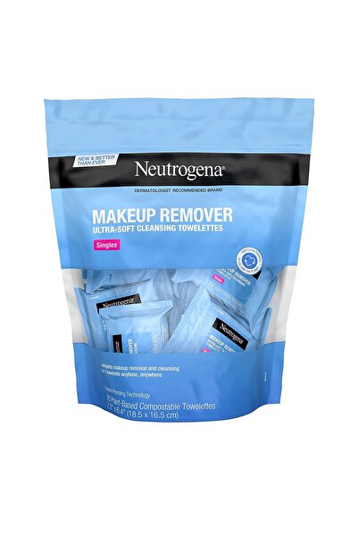 Neutrogena Makeup Remover Cleansing Towelette Singles, Daily Face Wipes