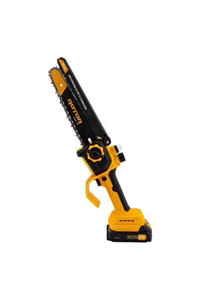 Rotor Mini drujbă fără fir RBS-82 de 8" cu 2 baterii de 21V și 2Ah și încărcător