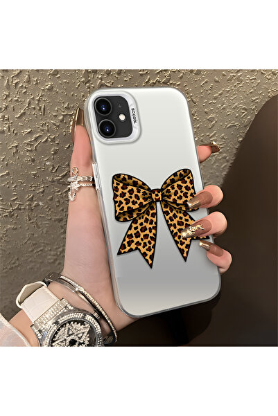 ucuc iPhone 11 Compatible Durable Silicone Protection Leopard Butterfly Band ...