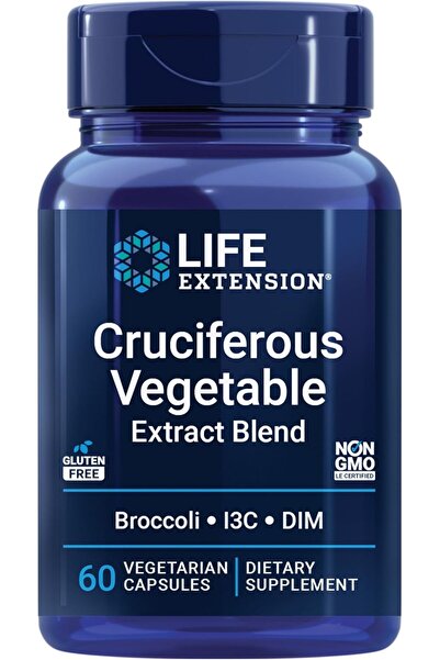 Life Extension مزيج مستخلصات الخضراوات الصليبية، مستخلص البروكلي، I3C، يساعد ...