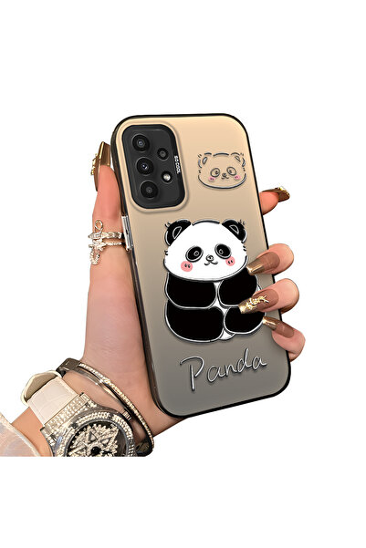 ucuc غطاء سيليكون متوافق مع هاتف سامسونج جالاكسي A23 بنمط الباندا اللطيف، غطا...