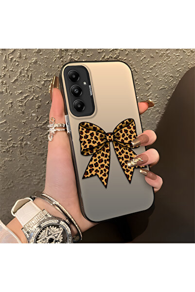 ucuc حافظة سيليكون متينة متوافقة مع هاتف سامسونج جالاكسي A05S مع تصميم الفهد ...