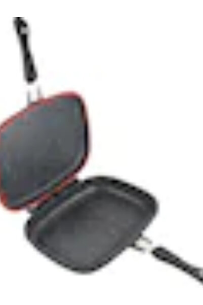 Heinner Cooking by Dark Line double grill pan, rectangular, aluminum, 32x24x7.5 cm, induction