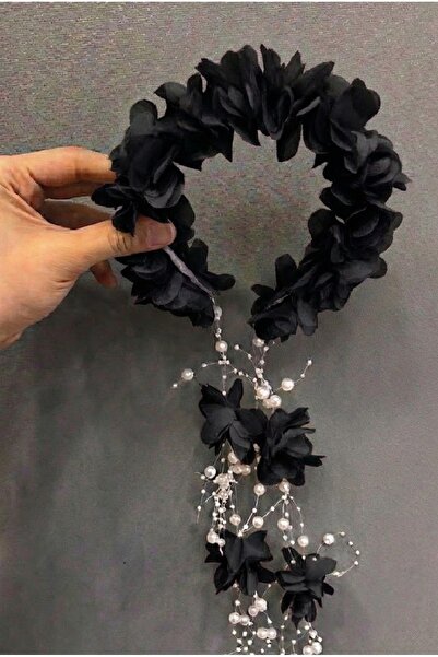 Massaltay تاج الحناء للترفيه للنساء – تاج زهور التول بالليزر