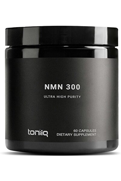 Toniiq Stabilized NMN Capsules - 300mg - 98% Highly Purified - for NAD+ - 60 ...
