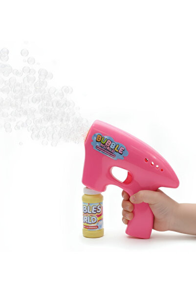 HASSM ممسدس فقاعات صابون مع عبوتين سائل