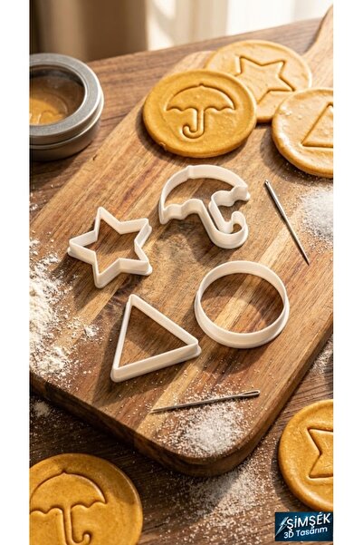 Şimşek 3D مجموعة قوالب كوكيز لعبة الحبار المكونة من 4 قطع - أداة تشكيل الكعك ...