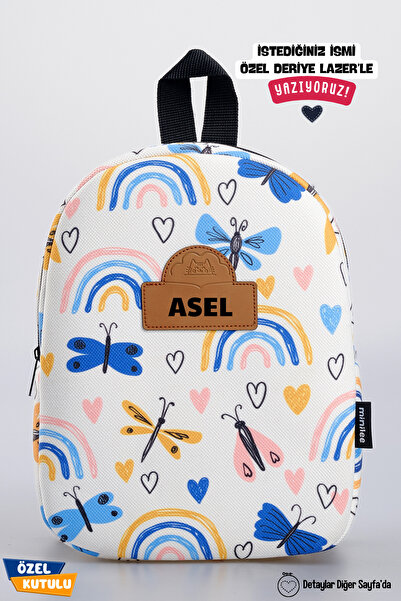 Minilee KİŞİYE ÖZEL İSİMLİ - Kelebek Dünyası 0-8 Yaş - Kreş, Anaokulu Çocuk S...