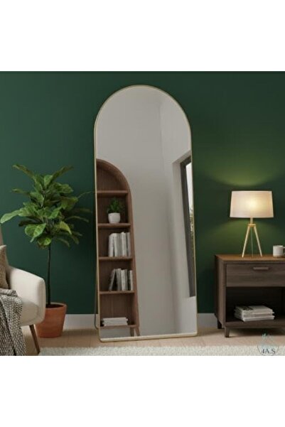 4as 4A.S Full Length Arched Mirror with Standing Holder,