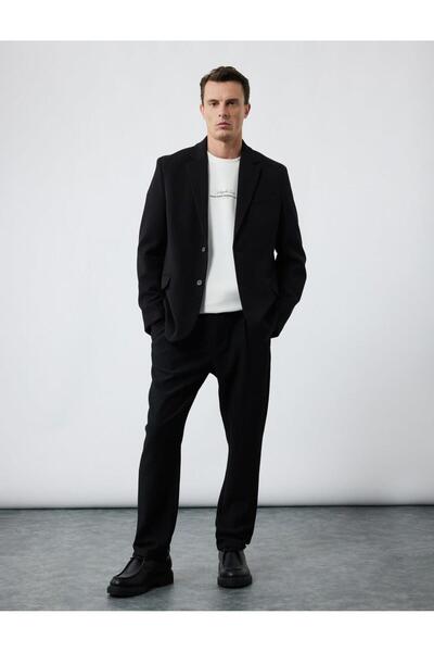 Koton Μακρυμάνικο καπάκι τσέπη με λεπτομέρεια με κουμπιά Slim Fit Mono γιακά ...