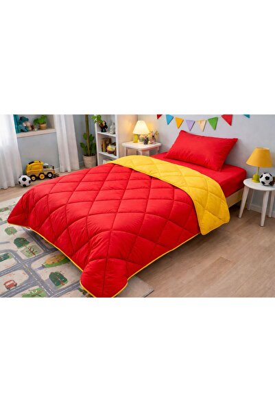 Zarif Home Natural Cotton Fabric Taratar Color Single Sleeping Set-4Pc