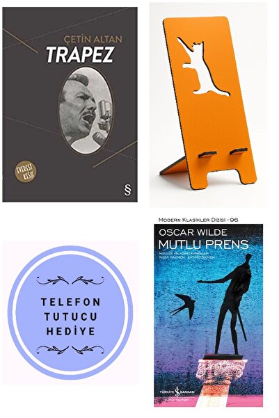 TÜRKİYE İŞ BANKASI KÜLTÜR YAYINLARI Trapez - Çetin Altan + Mutlu Prens + Tele...