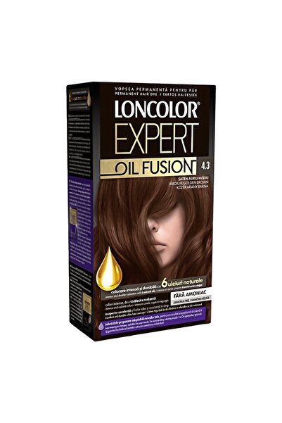Loncolor Expert Set 2 x Vopsea Par Permanenta fara Amoniac Expert Oil Fusion ...