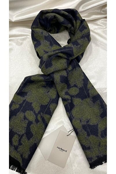 Cacharel Woven Soft Fabric Patterned Scarf Kaşkol