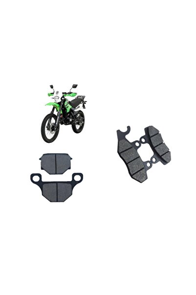 MOTOHANE Mondial X-Treme 200 Cross Ön - Arka Fren Disk Balatası Takımı