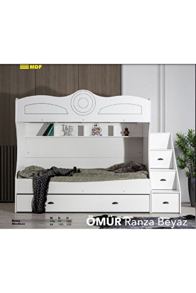 AYDINEV ÖMÜR MDF MERDİVENLİ RANZA