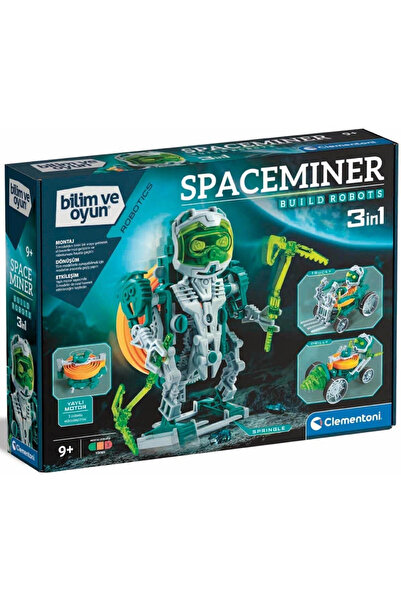 CLEMENTONI 64089 مختبر الروبوتات لاستخراج المعادن الفضائية