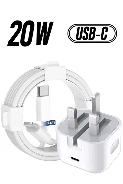 Shopi كابل وشاحن آيفون من مونتاكي، شاحن سريع 20 واط بتقنية PD 3.0، شاحن جداري...