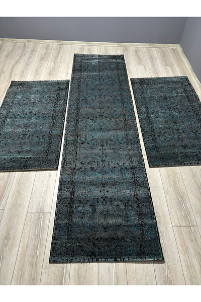 Merinos Halı MERİNOS 3 LÜ YATAK ODASI SETİ+11 MM+DOKUMA HALI+LEKE TUTMAZ