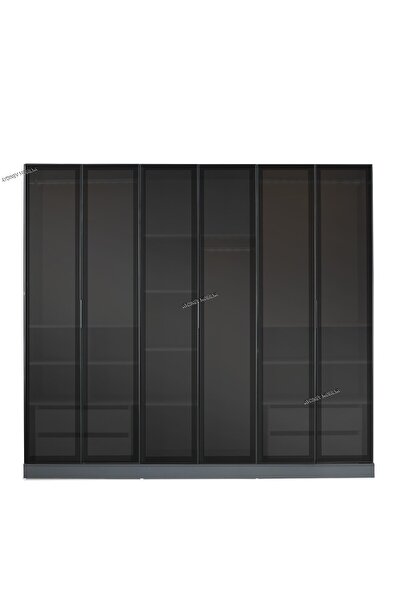 AYDINEV PARİS MDF 6 KAPILI DOLAP