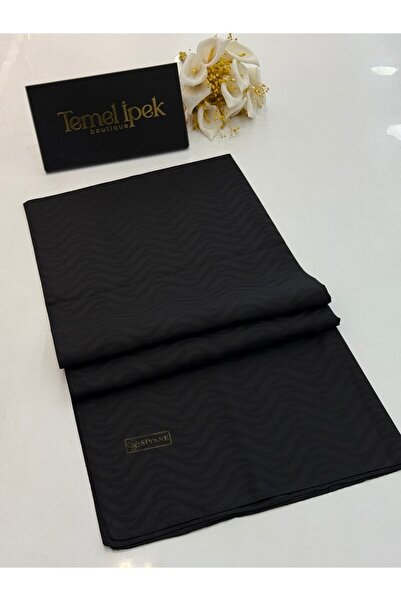 Siyane Pamuk Jakar Zebra Şal