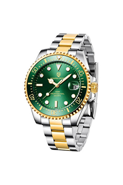 Pagani design Ceas bărbătesc PD - 1683 cu cadran, cu cuarț, Miyota 2315, oțel inoxidabil, cristal de safir