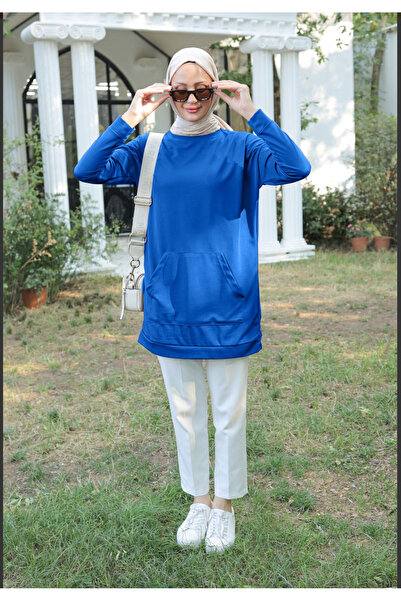 Tunicom Büyük beden ince sweatshirt