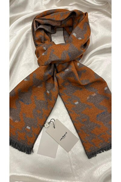 Cacharel Woven Soft Fabric Patterned Scarf Kaşkol