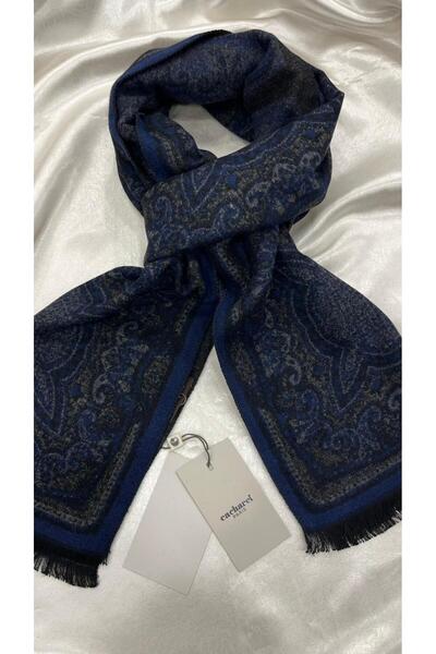 Cacharel Woven Soft Fabric Patterned Scarf Kaşkol