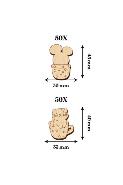 Hold My Stuff Set of 100 Blank Martisor Bases for Painting and Decorating, DIY Martisor Blanks, March 1, March 8