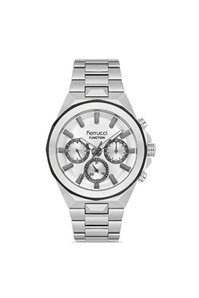 Ferrucci ساعة يد رجالية FER.03647M.04 بسوار فولاذي