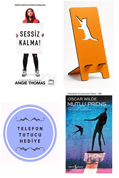 TÜRKİYE İŞ BANKASI KÜLTÜR YAYINLARI Sessiz Kalma + Angie Thomas + Mutlu Prens...