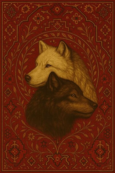 Rabadon Motifli Otantik Desenli Duvar Posteri Yırtılmaz Branda (Çerçevesiz) K...