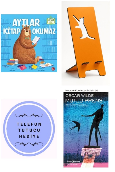TÜRKİYE İŞ BANKASI KÜLTÜR YAYINLARI Ayılar Kitap Okumaz + Mark Barry + Mutlu ...