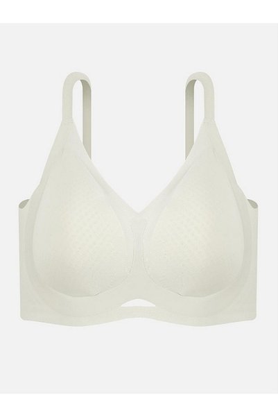 magicvonna Ghost Laser Cut Underwire-Free Stitch-Free Ghost Bra - No Support