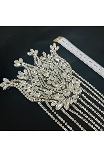 Leylak Store Ütüyle Yapışan Parlak Taşlı Aplik