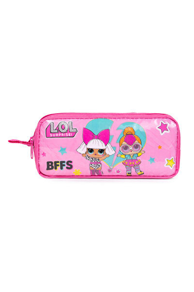 Necati Çanta 2 Compartment Pink Pen Holder