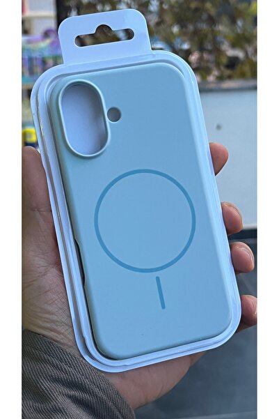 EDELFU iPhone 16 Plus - Dirt-Resistant Magsafe Silicone Cover with Velvet Sof...